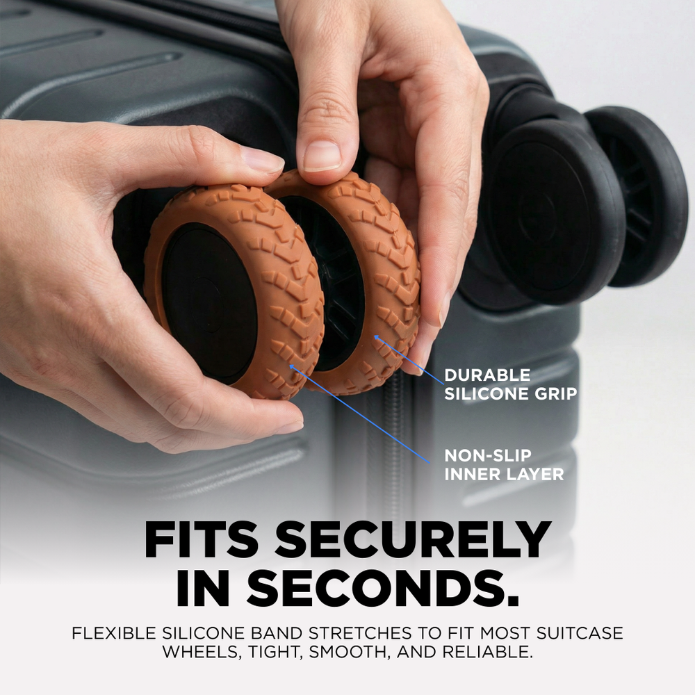 Wheel Covers for Suitcases | Pack of 8
