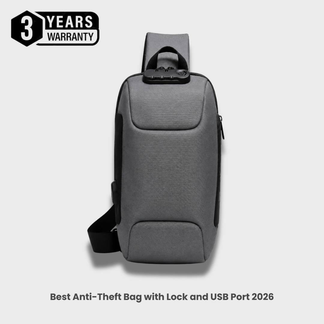 Anti-Theft Crossbody Charging Bag