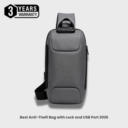 Anti-Theft Crossbody Charging Bag