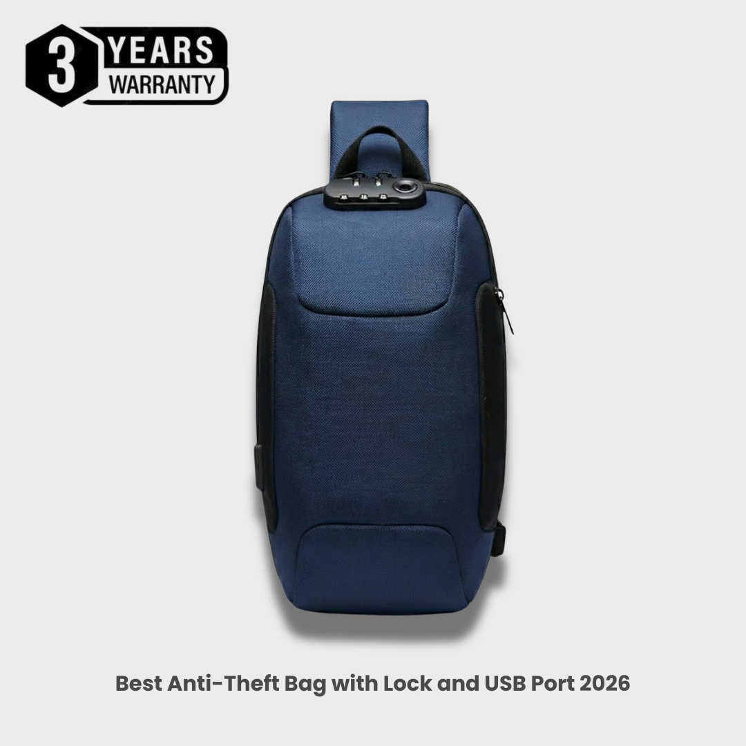 Anti-Theft Crossbody Charging Bag