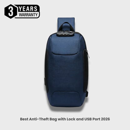 Anti-Theft Crossbody Charging Bag