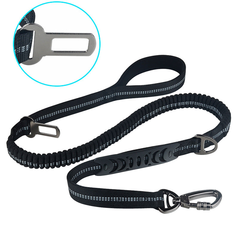 2 In 1 Dog Car Seat Belt Leash