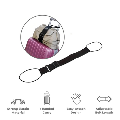 Elastische bagagebevestigingsriem