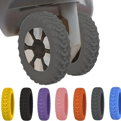 RuotaSafe™ | Copriruote per Valigia | Set da 8 - SempliceViaggio